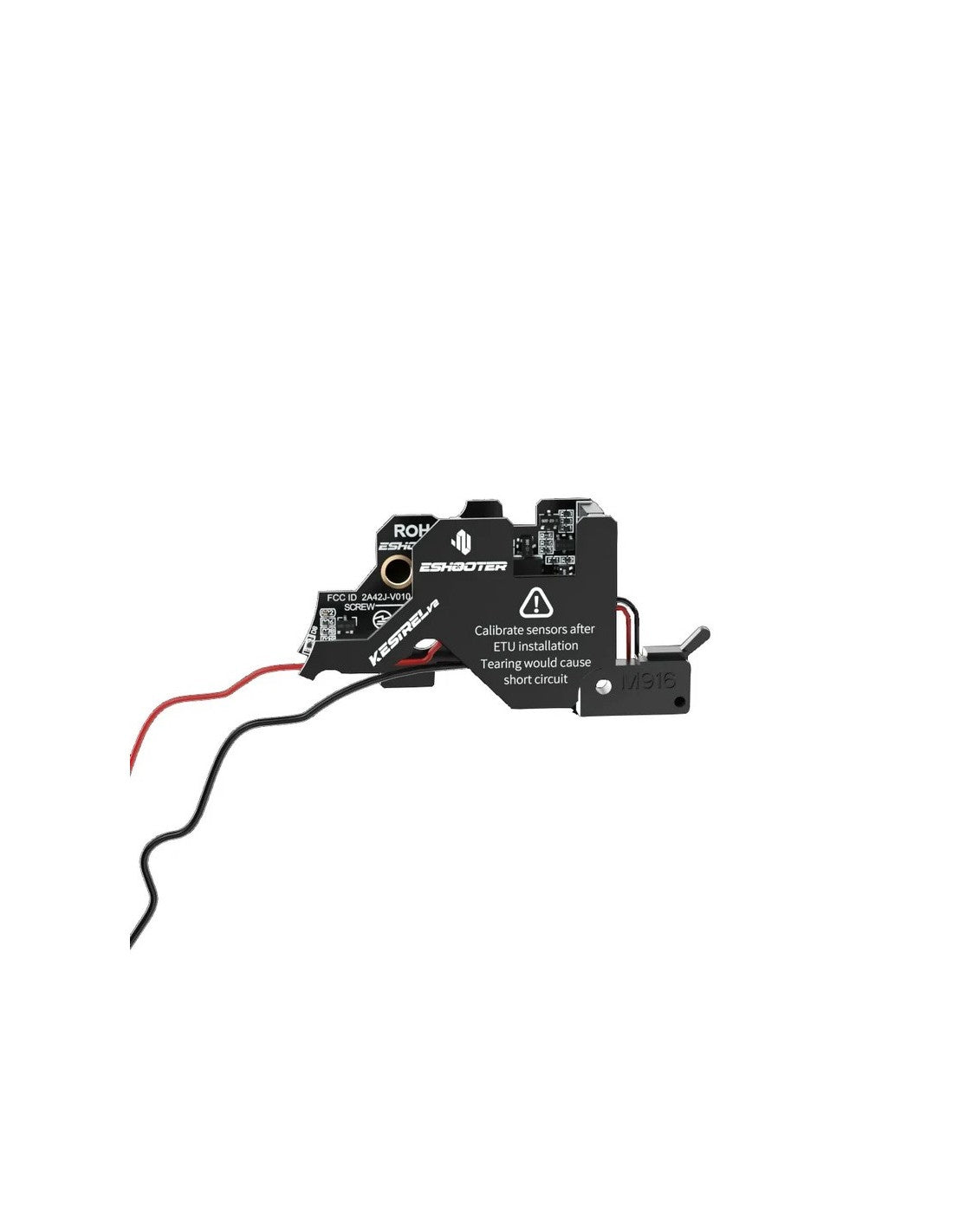 E-shooter ETU Kestrel V2 avec Câblage arrière